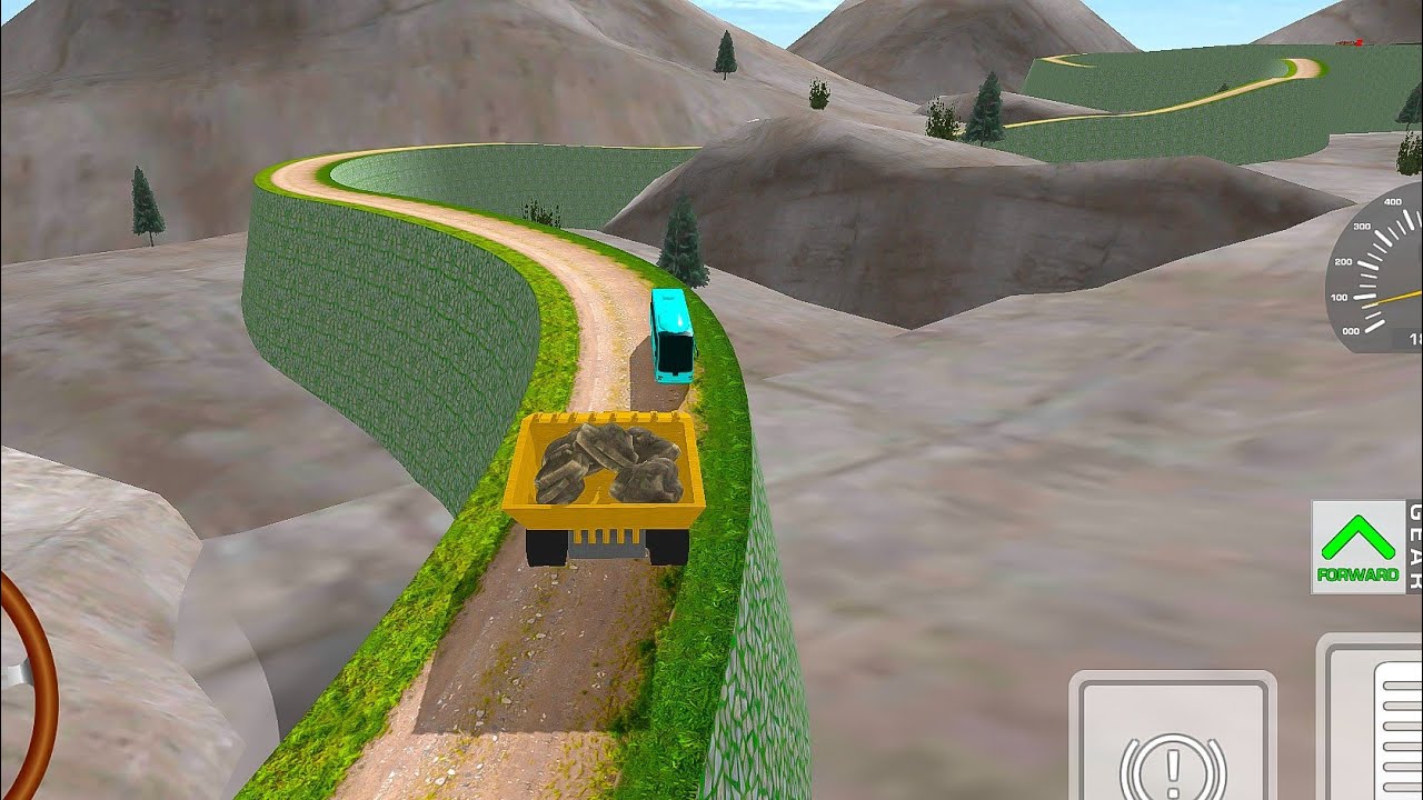 Death Road Truck Simulator Level 14 Transport Stones 