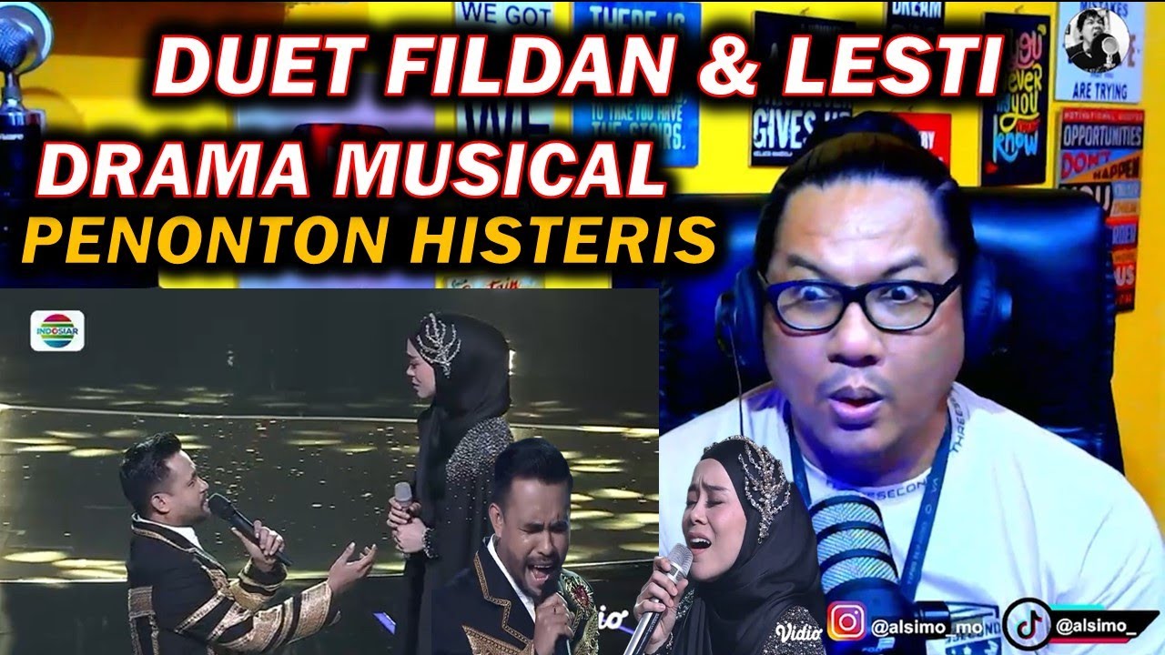 Drama Gerimis Melanda Hati Fildan & Lesti Cinta Bilang Cinta  Konser 1 Dekade D'Academy Indosiar