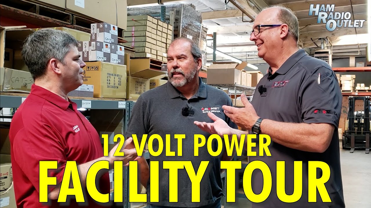12 Volt Power - Warehouse Tour - Ham Radio Outlet