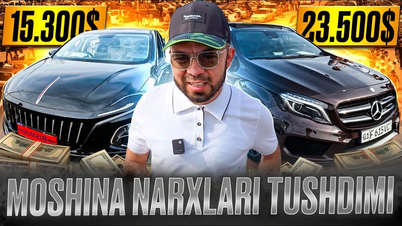 Moshinalar narxlari tushdimi? sergeli moshina bozori Inomarkalar narxlari