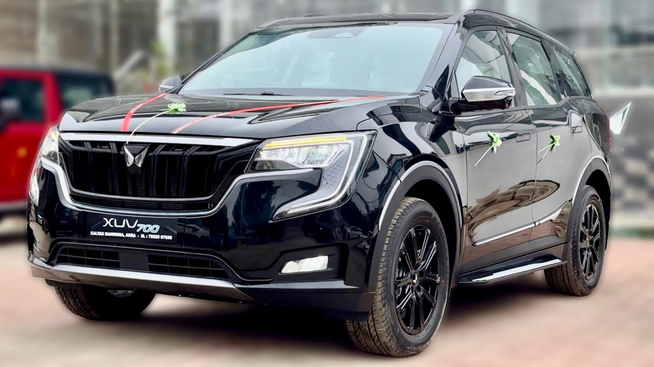 2025 MAHINDRA XUV700 AX7L DIESEL MT😍 NEW XUV700 AX7L DIESEL NAPOLI BLACK ❤️Rs22.98 LAKHS XUV700 AX7L