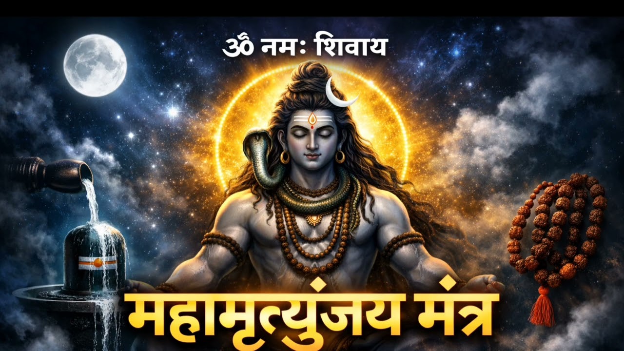 महामृत्युंजय मंत्र  |हर संकट दूर, लंबी आयु व रोग नाशक | Powerful Shiv Mantra |Mahamrityunjaya Mantra