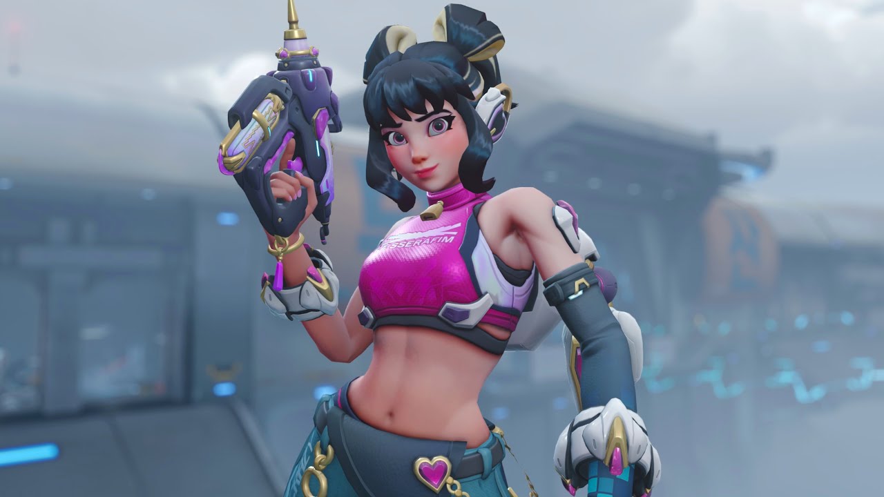 NEW Fearless Juno Skin Showcase | Overwatch 2 x LE SSERAFIM