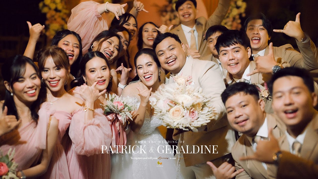 Wedding of John Patrick & Geraldine 🍂