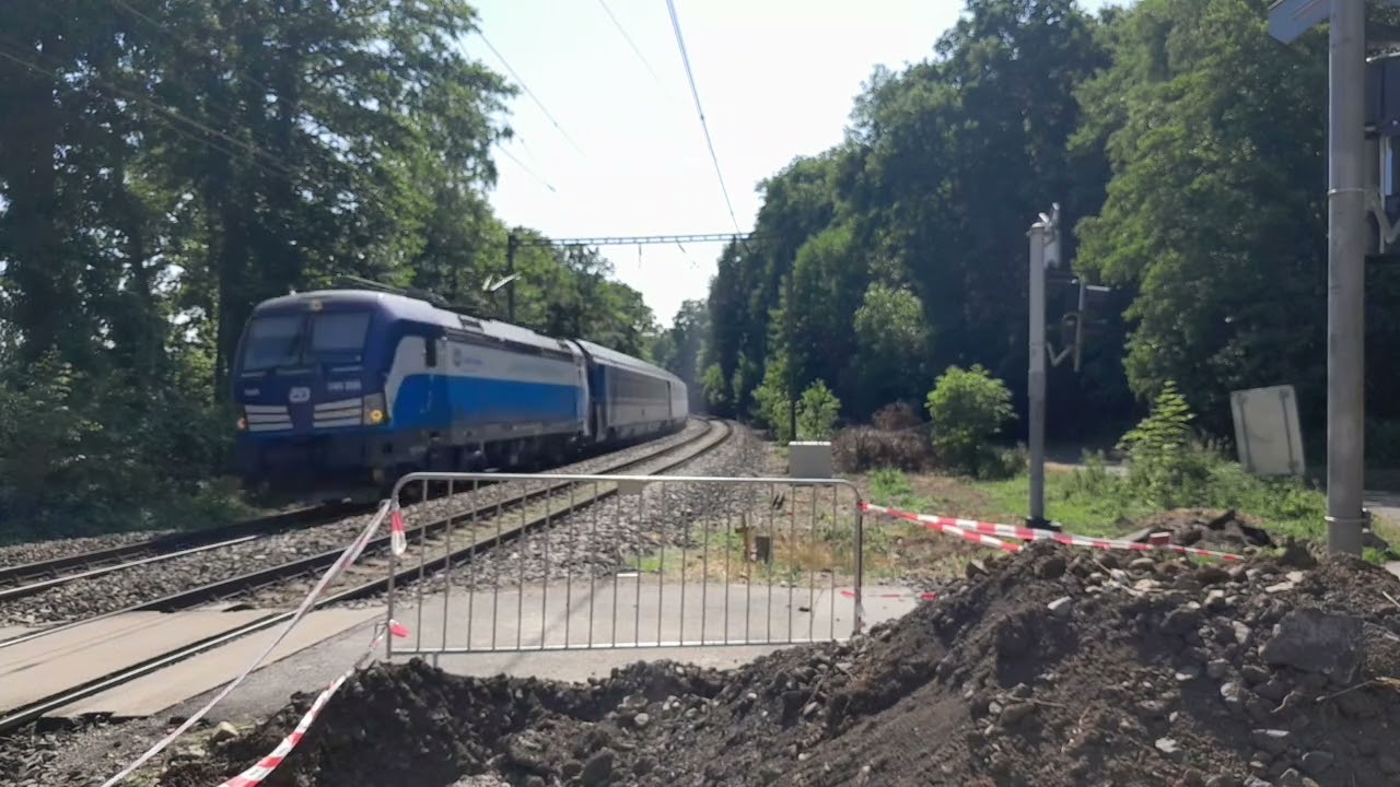 Železniční přejezd Chomutov P1961 14.6.2025