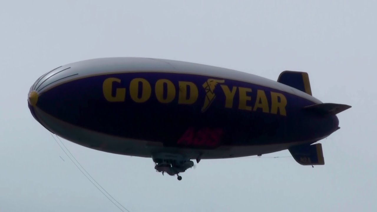 Goodyear Blimp Demo....really?  YEP!