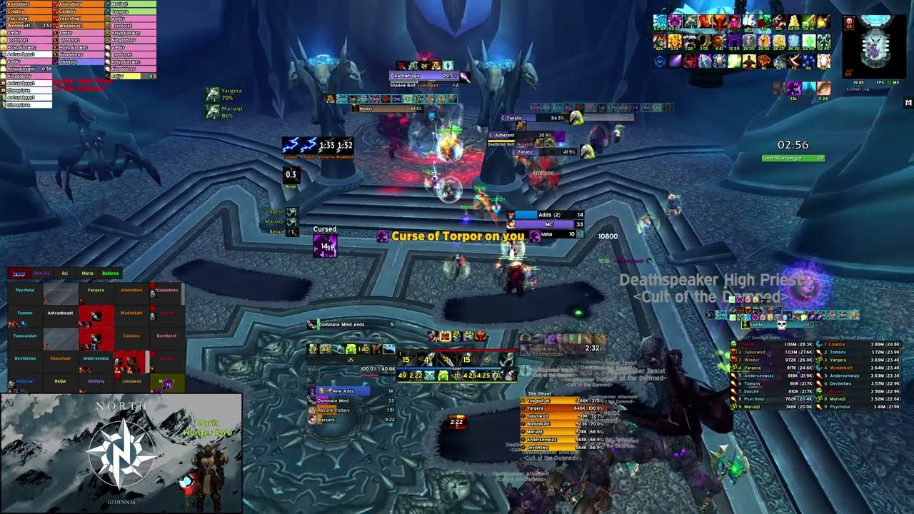 53:59 ICC Speedrun 20% buff survival hunter PoV