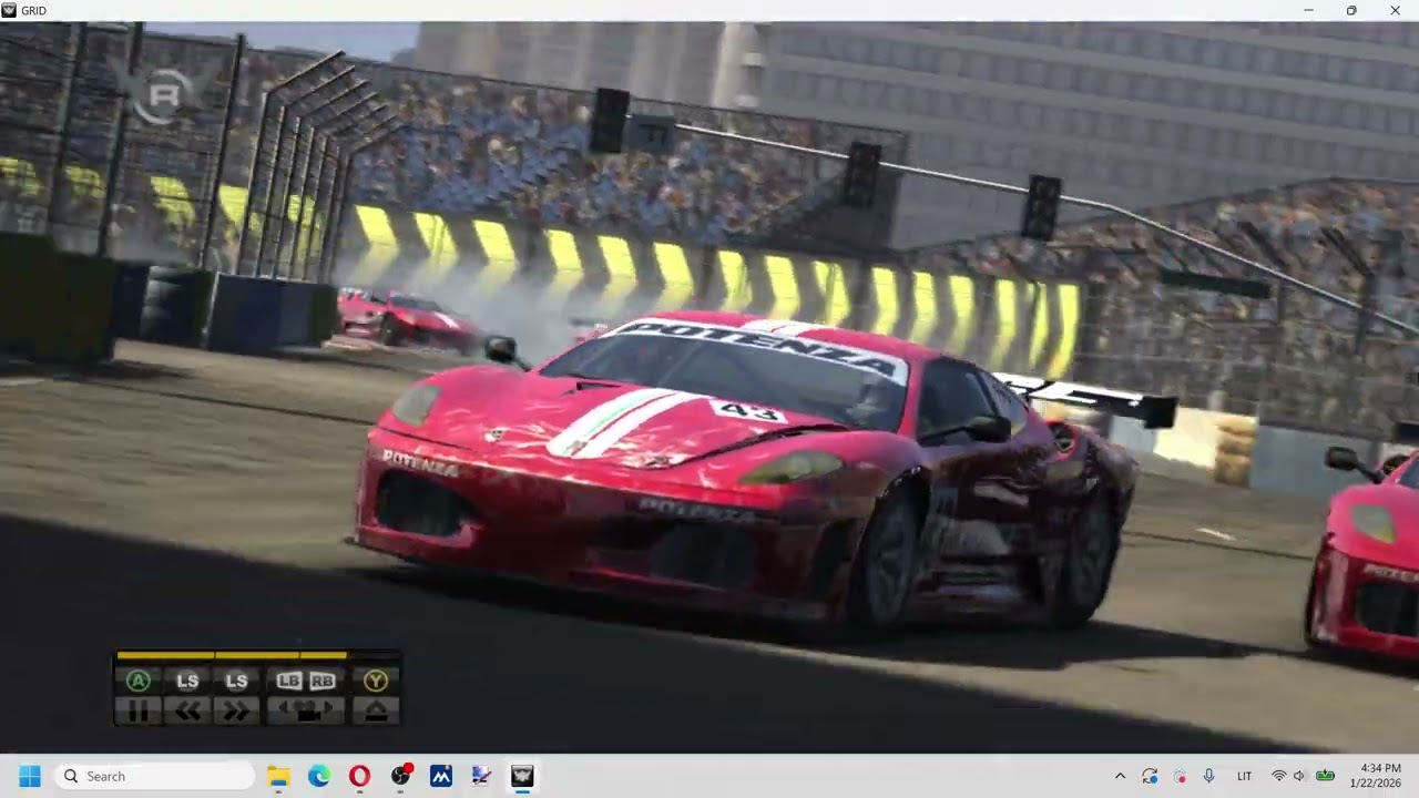 Race Driver GRID Best Replays 227 Long Beach SC FERRARI F430 GTC #12 Takumi D