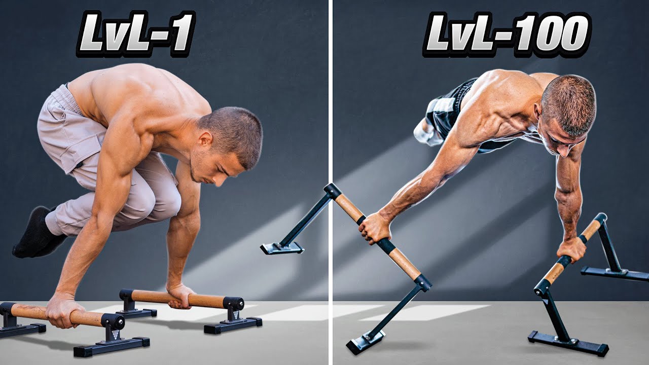 Planche LVL 1 To LVL 100 (Total Beginner - World Champion)