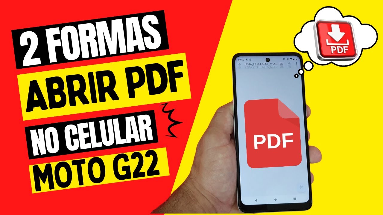 2 FORMAS PARA ABRIR UM ARQUIVO PDF NO CELULAR MOTOROLA MOTO G22