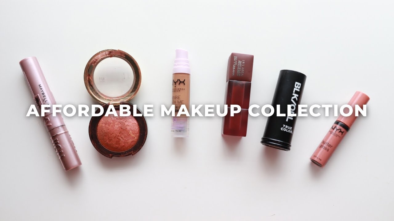 Affordable Makeup Collection | my minimalist makeup