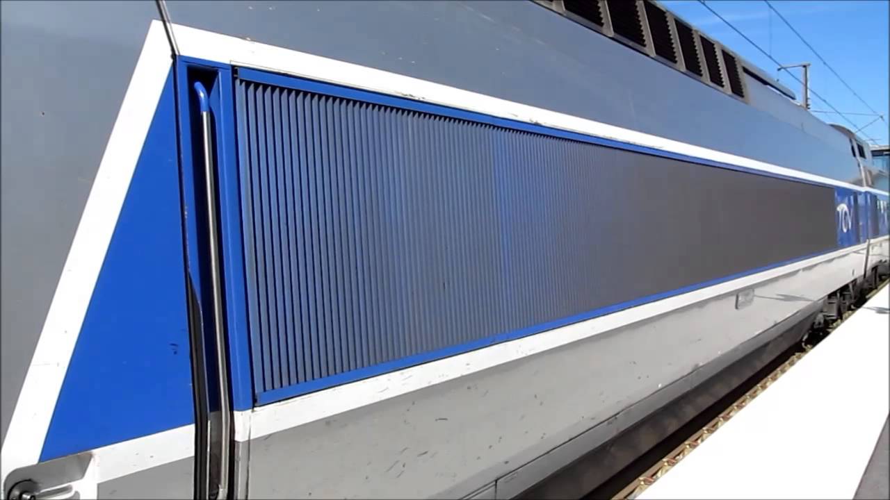Départ de Besançon Franche-Comté TGV