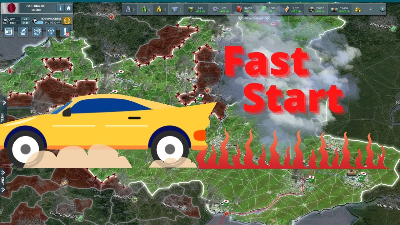 How to get a fast start in Conflict Of Nations WW3 | Starting tech strategy | Gaming With Jason