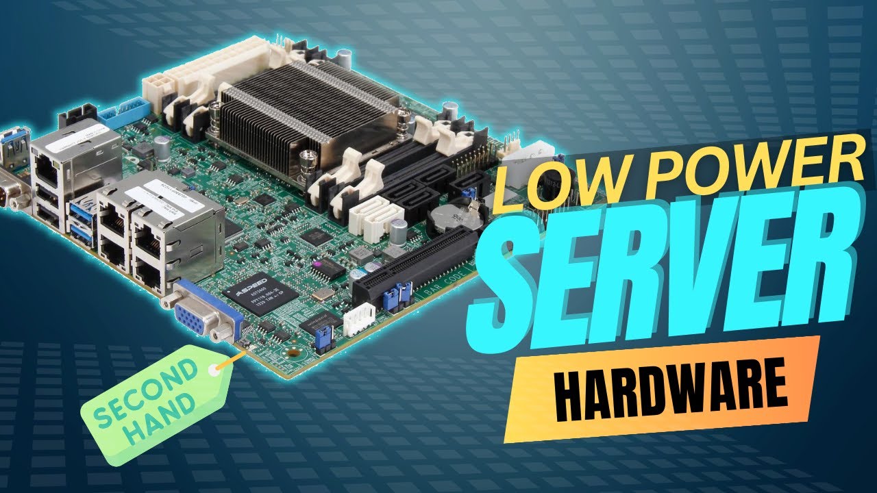 Purchasing Used Low Power Server Hardware for a DIY OPNsense or Minimal TrueNAS Build