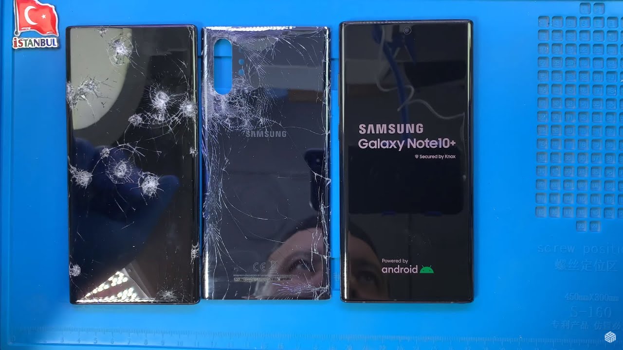 Восстановление разрушенного телефона Samsung Galaxy Note 10+ | Восстановить сломанный телефон