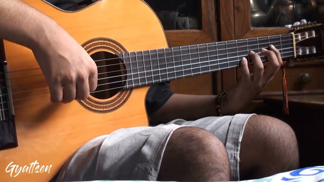 Khola- Tribal Rain (Classical guitar cover) #Gyaltsenguitar