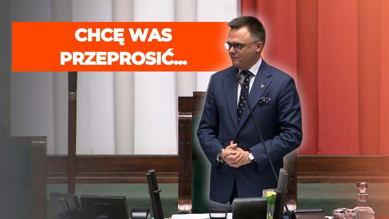 Marszałek Szymon Hołownia żegna się z Sejmem | NEWS