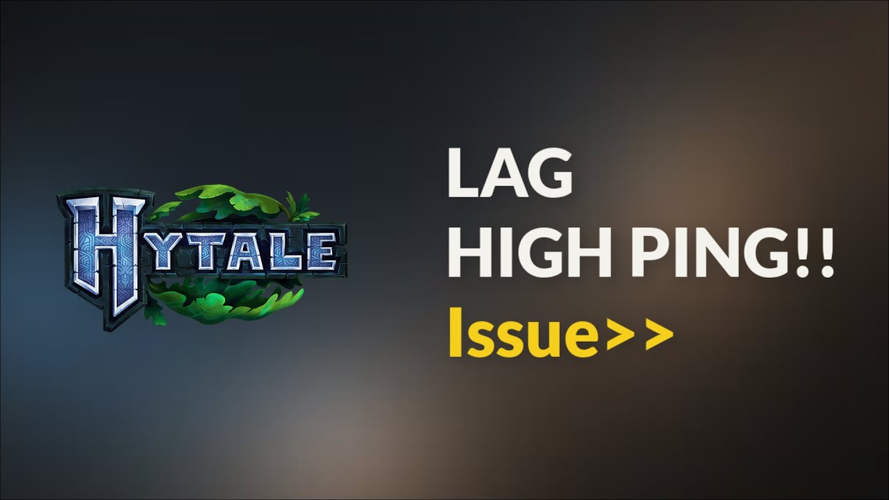 Hytale | FIX: Lag High Ping, Lag Issues on PC