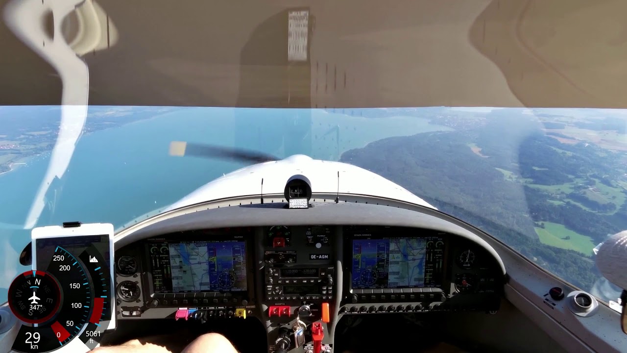 2018.08.04 VFR OEAGM LOWI Innsbruck - EDMJ Jesenwang