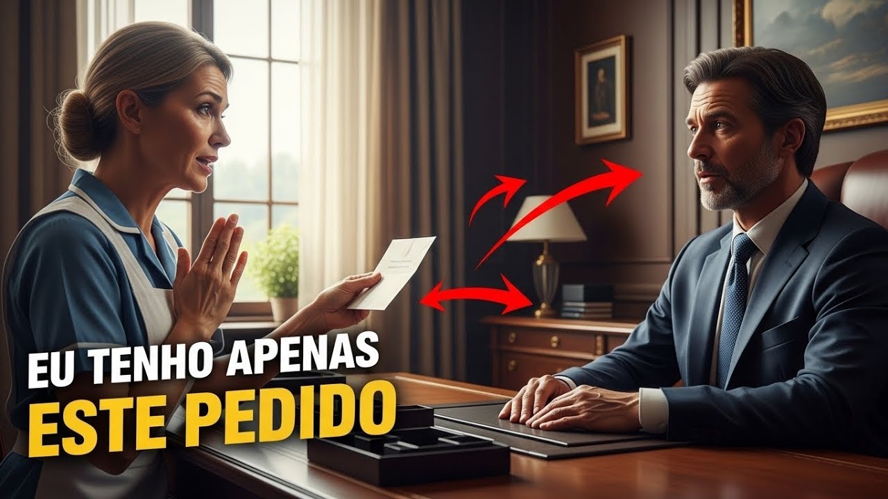 FAXINEIRA PEDE APENAS UM FAVOR AO MILIONÁRIO — E MUDA O DESTINO DA FAMÍLIA