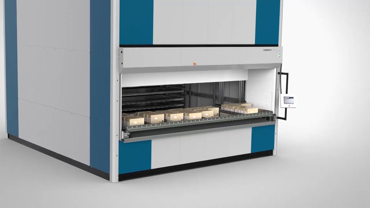 Vertical storage lift Compact Double