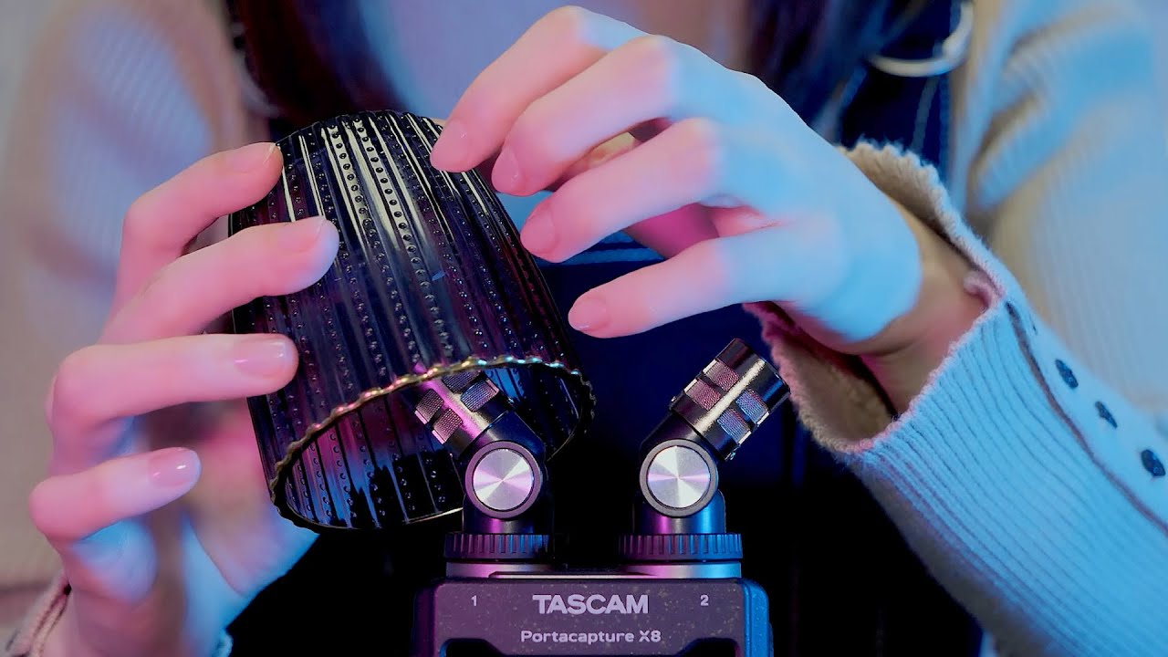 ASMR TASCAM Triggers to Make You Tingle / Portacapture X8 [Whispering]