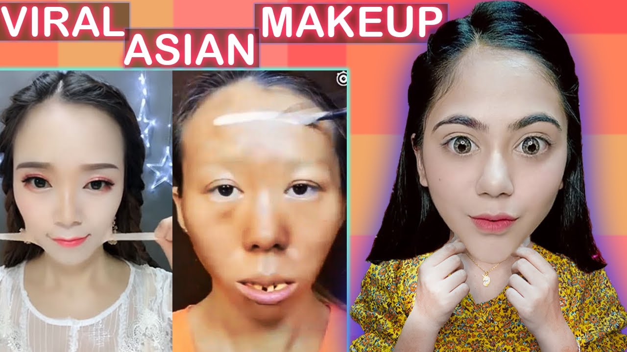 TESTING CRAZY VIRAL ASIAN MAKEUP TRANSFORMATION HACKS | Ronak Qureshi