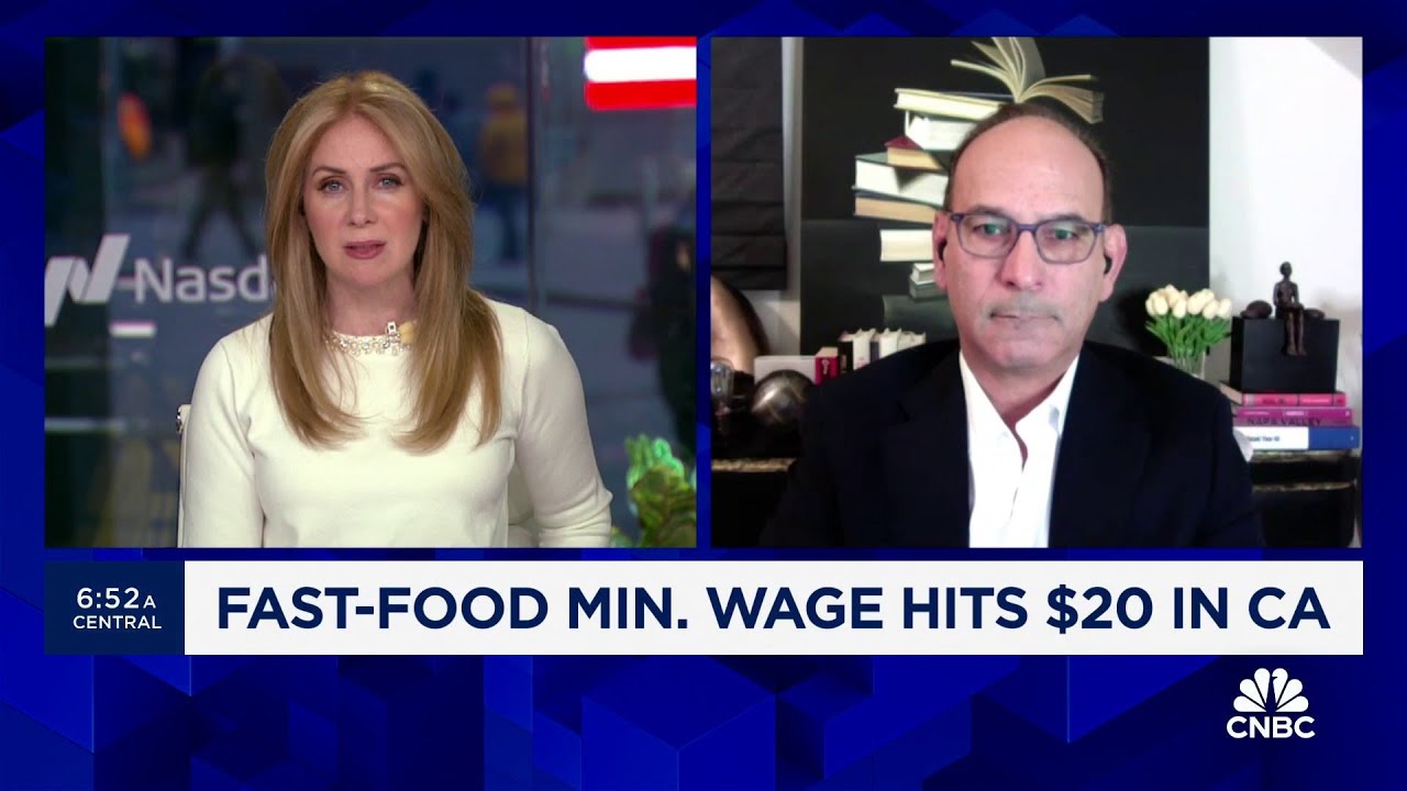 McDonald’s CA franchisee on new minimum wage: The sheer scale of the impact is just breathtaking