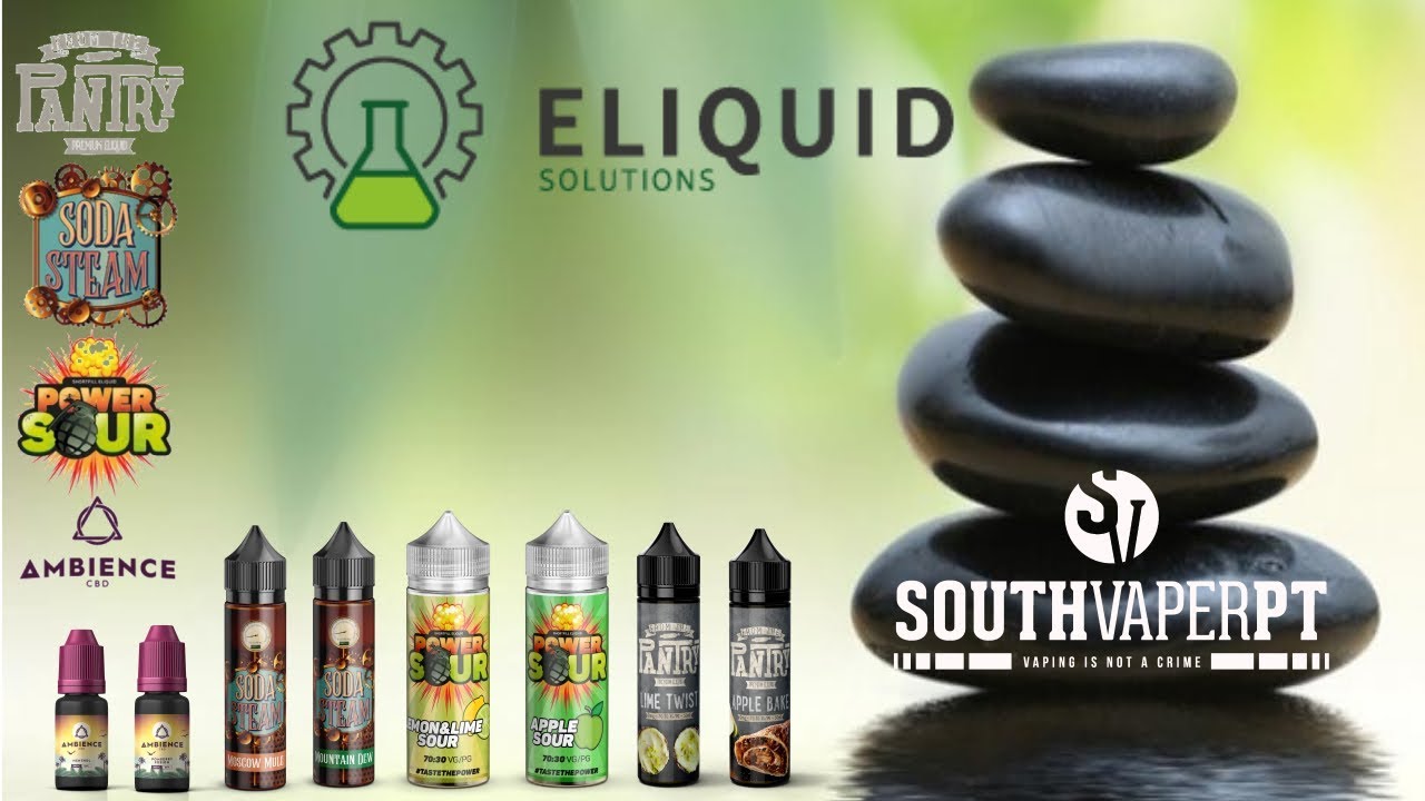 [PT] - Apresenta&ccedil;&atilde;o/Demo de liquidos da Eliquid Solutions - Ser&atilde;o assim t&atilde;o bons?