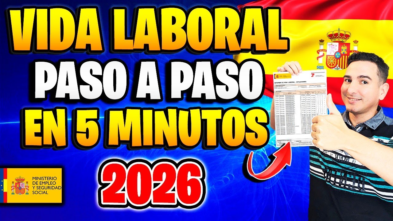 📄 C&oacute;mo Solicitar tu Informe de VIDA LABORAL en Espa&ntilde;a ⏰ R&aacute;pido y F&aacute;cil