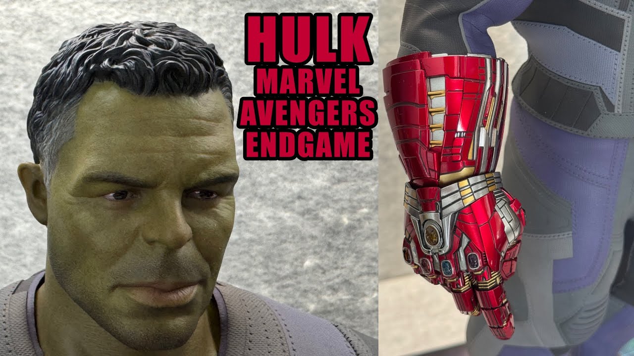 HULK MARVEL AVENGERS ENDGAME Hot Toys Collectibles 1/6 Scale Action Figure