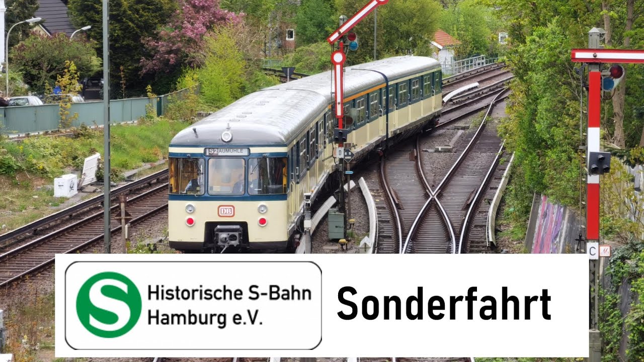 Historische S- Bahn Hamburg (Sonderfahrt) am 1.05. (BR470)