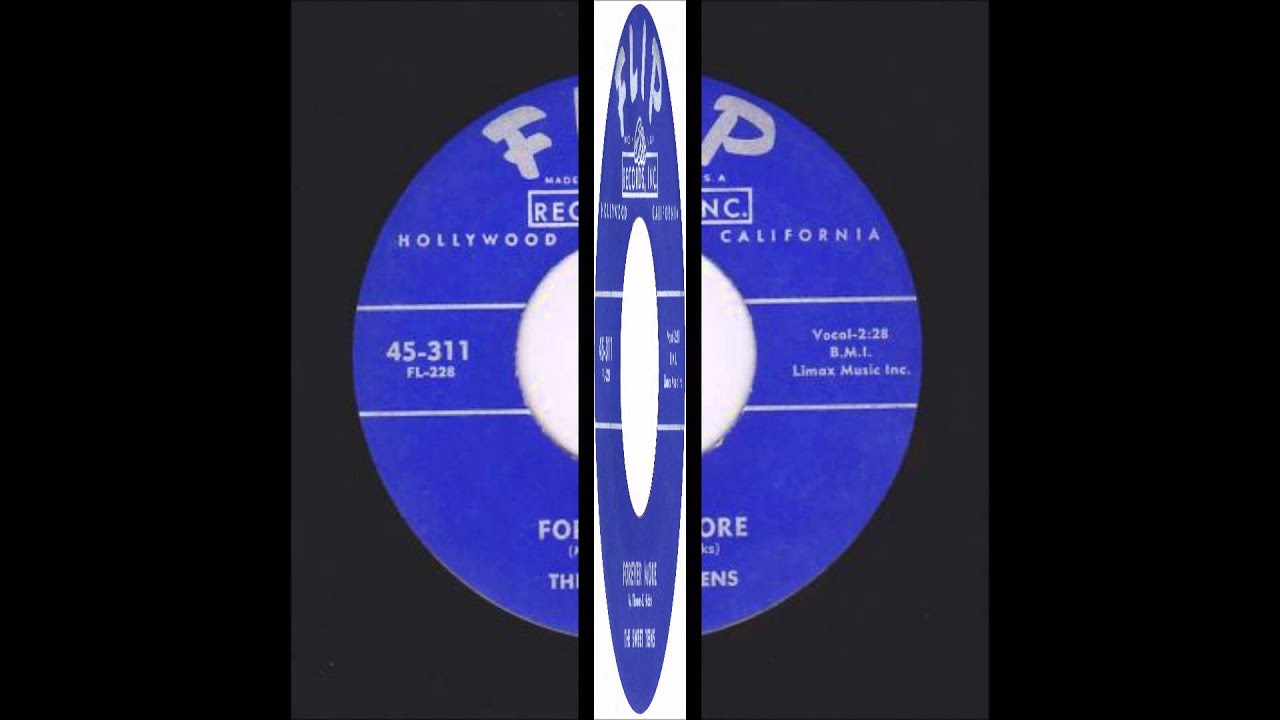 Sweet Teens - Don't Worry About A Thing / Forever More - Flip 311 - 1955