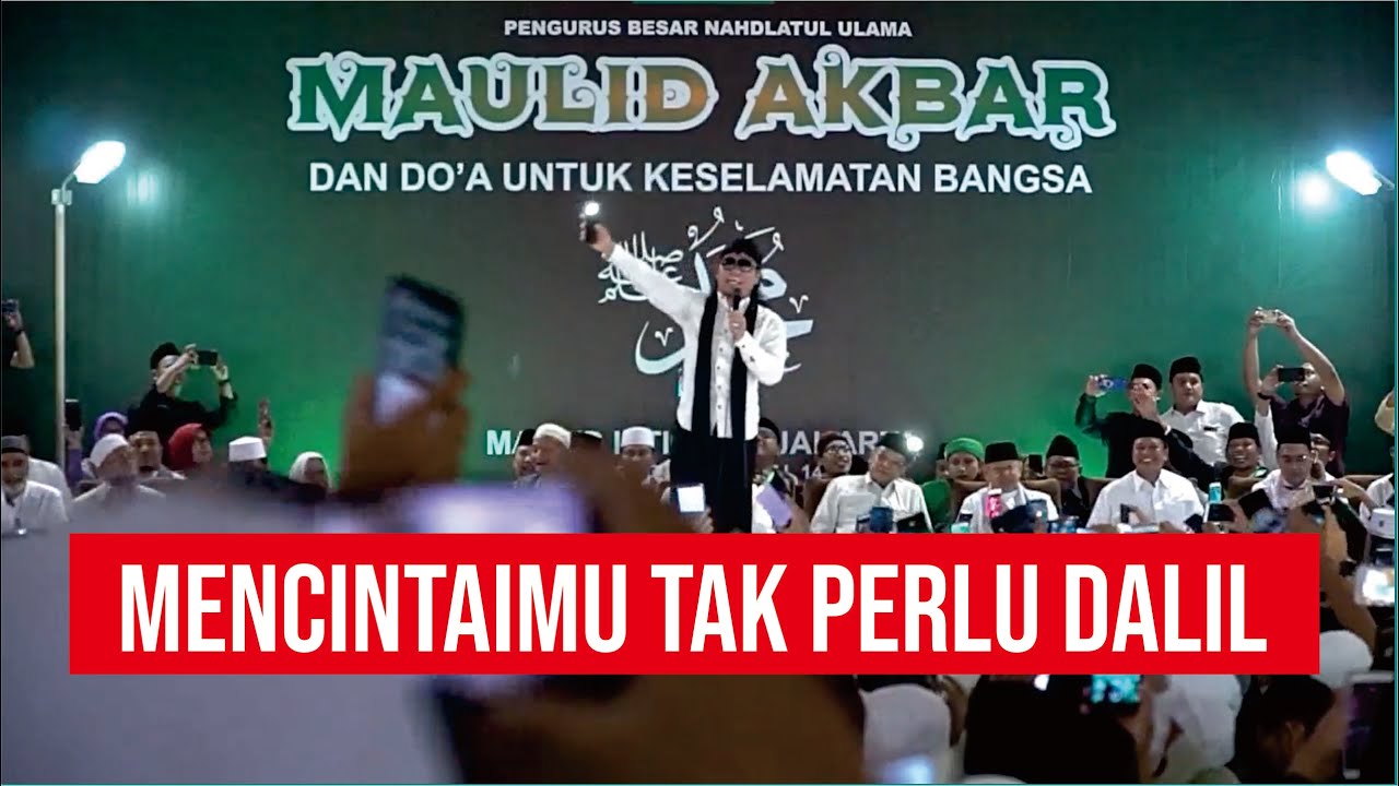 🔴Gus Miftah di Istiqlal: Mencintaimu Saja Tanpa Dalil, Masa Cinta Rasulullah Harus Cari Dalil