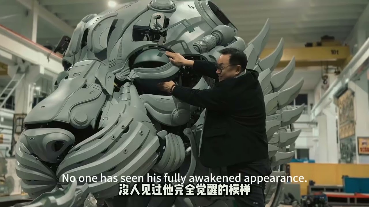 They said it was just a statue... then it will wake up soon.#giantbeast #shenyang #huxiaojie #betop