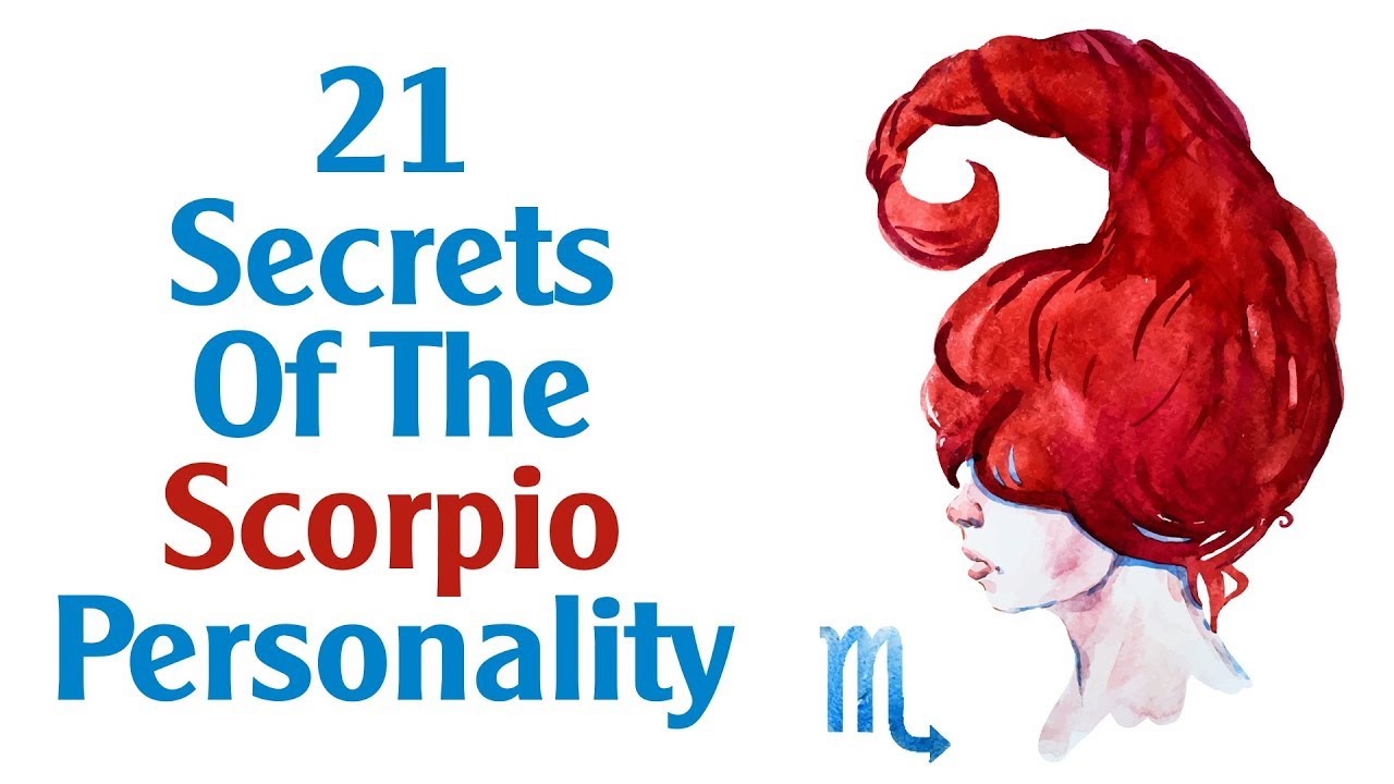 21 Secrets Of The Scorpio Personality