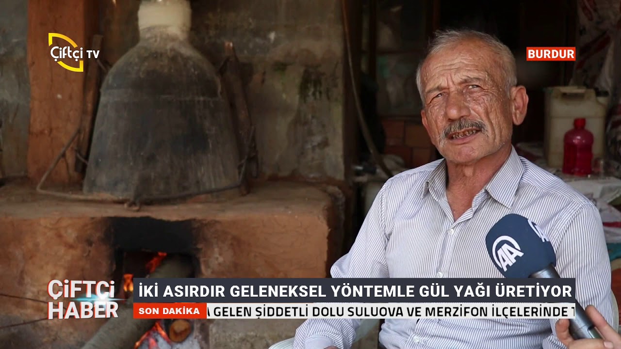 İki Asırdır Geleneksel Yöntemle Gül Yağı Üretiyor