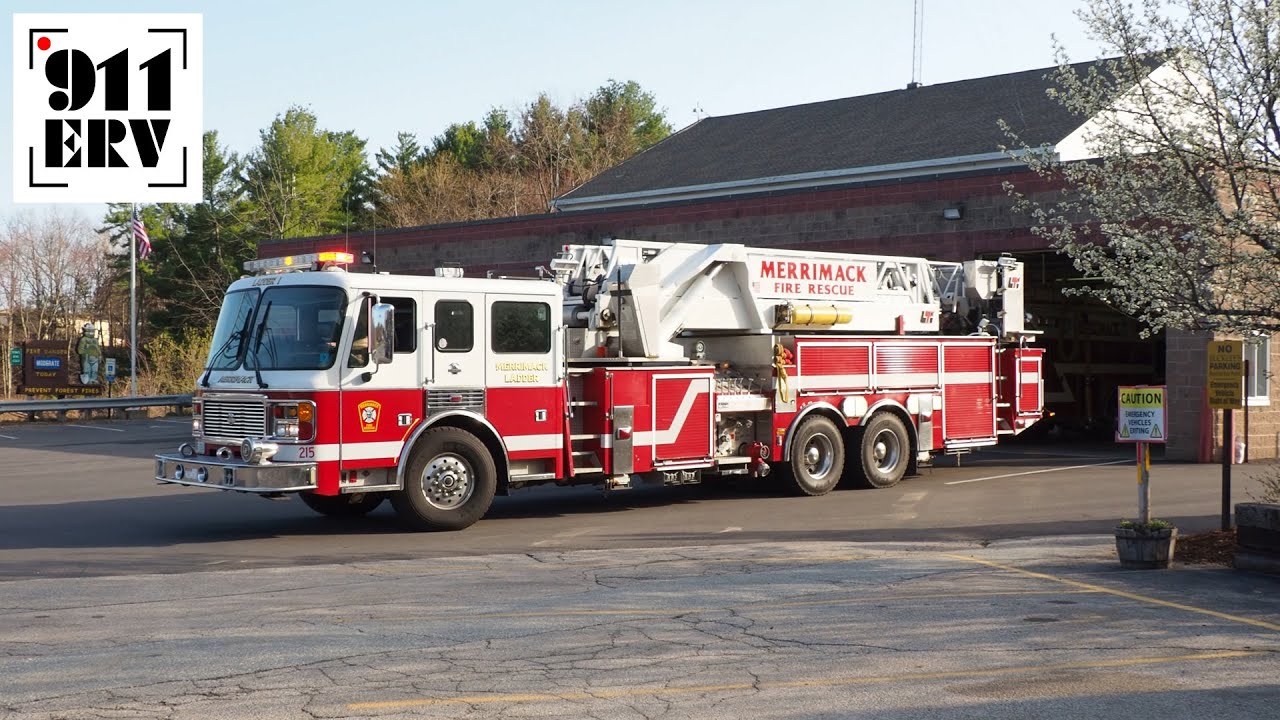 Merrimack Fire Truck Responding | Ladder 1