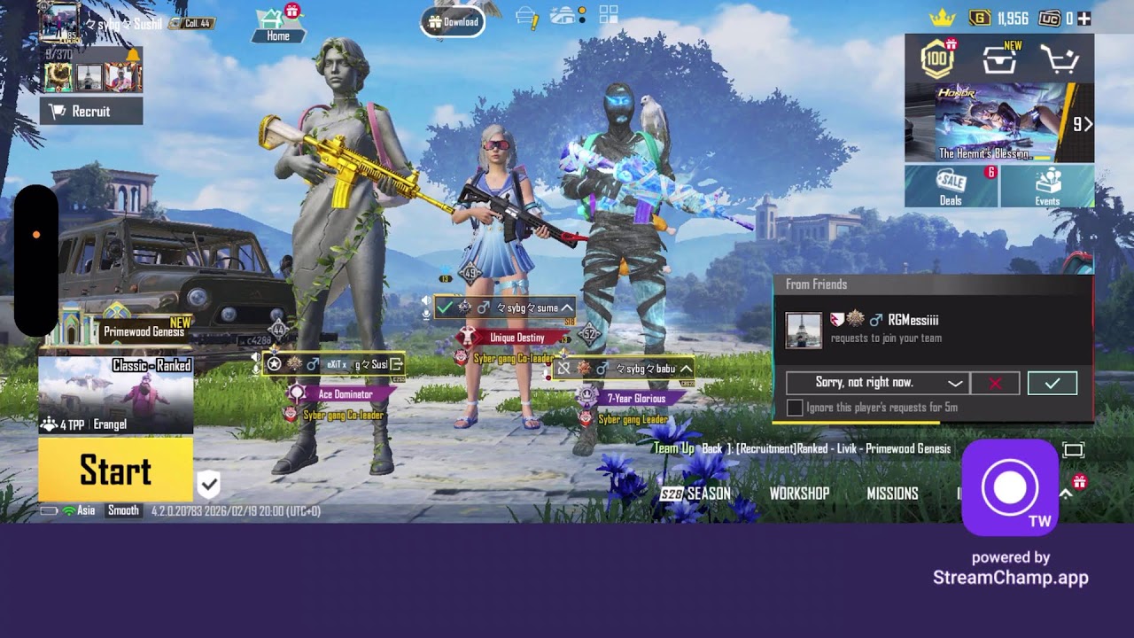 Come join me in Ultimate Royal 😎🤘Rush mode
