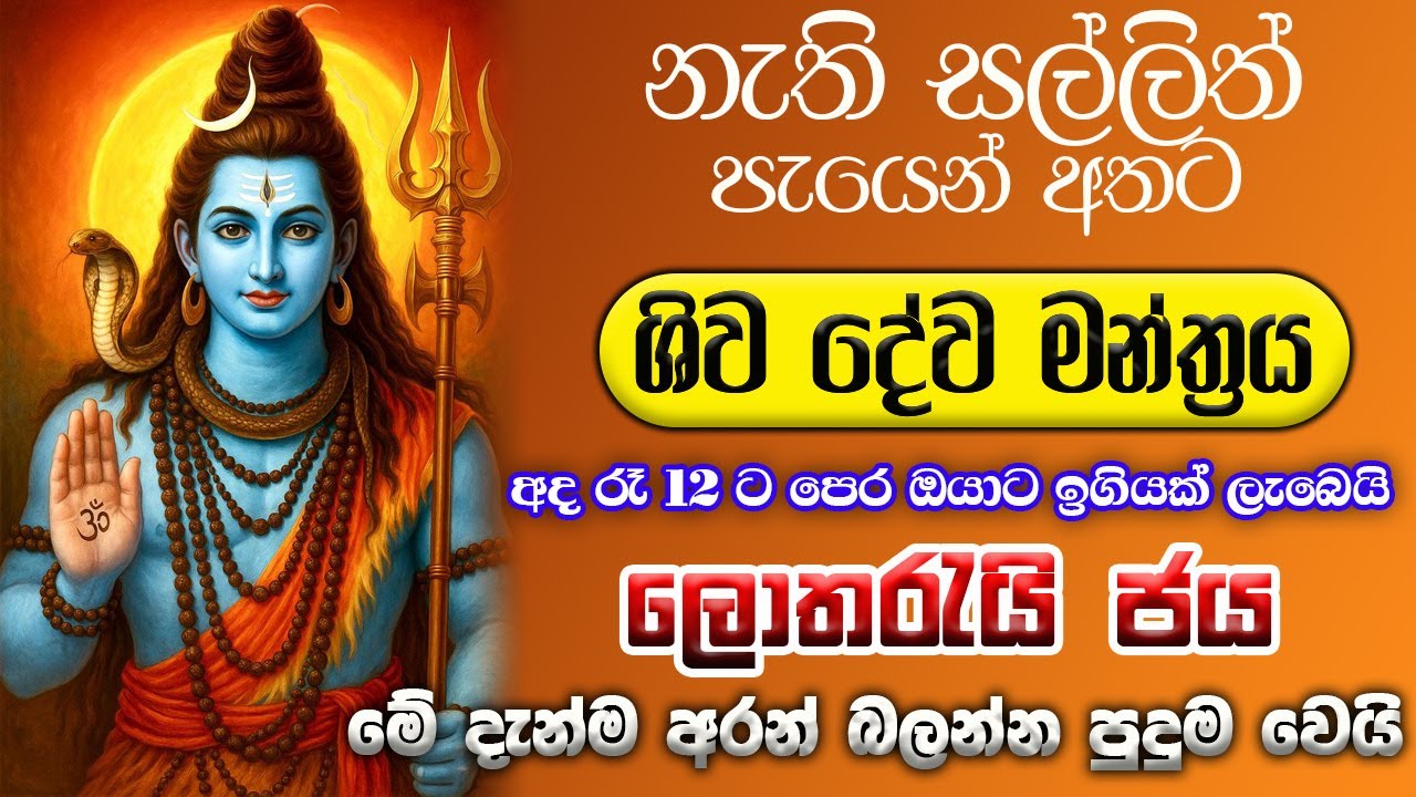 කොටි ගණන් සල්ලි දෙපා මුලට!!!
