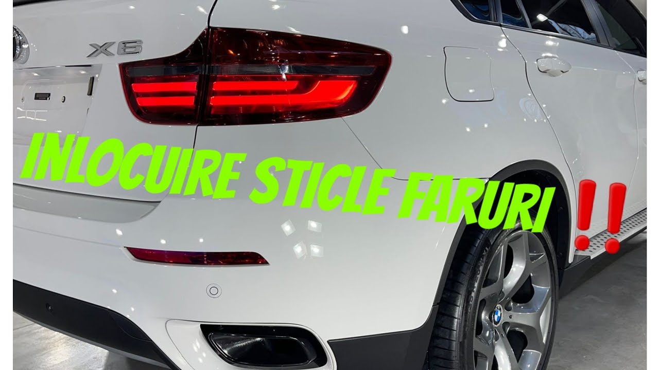 Inlocuire Sticla Far #BmwX6E71 #headlights ❌ #tutorial
