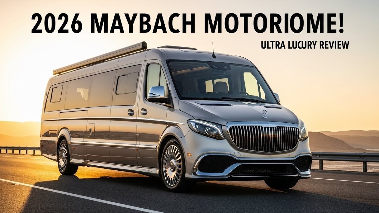 😱🔥2026 Mercedes-Maybach Motorhome – The Ultimate Luxury Home on Wheels!