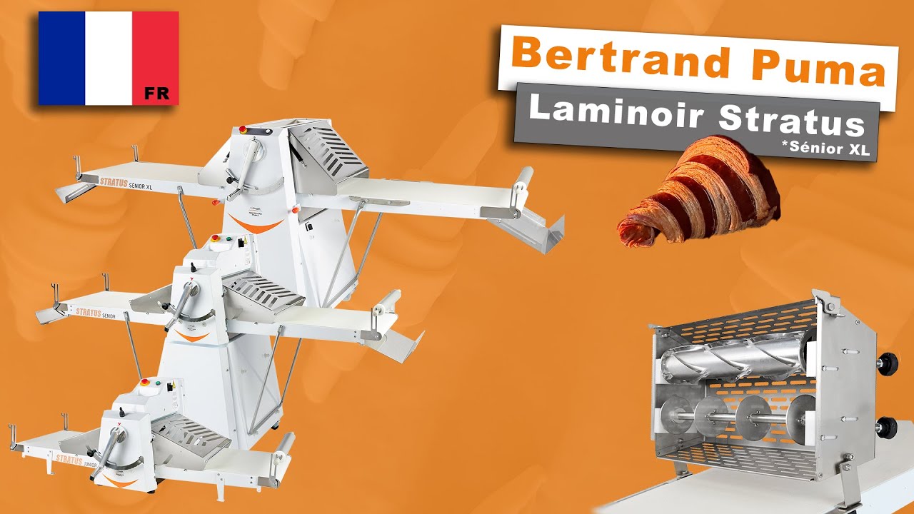 Laminoir | Gamme Stratus Senior XL | Bertrand Puma | Equipements de Boulangerie Patisserie