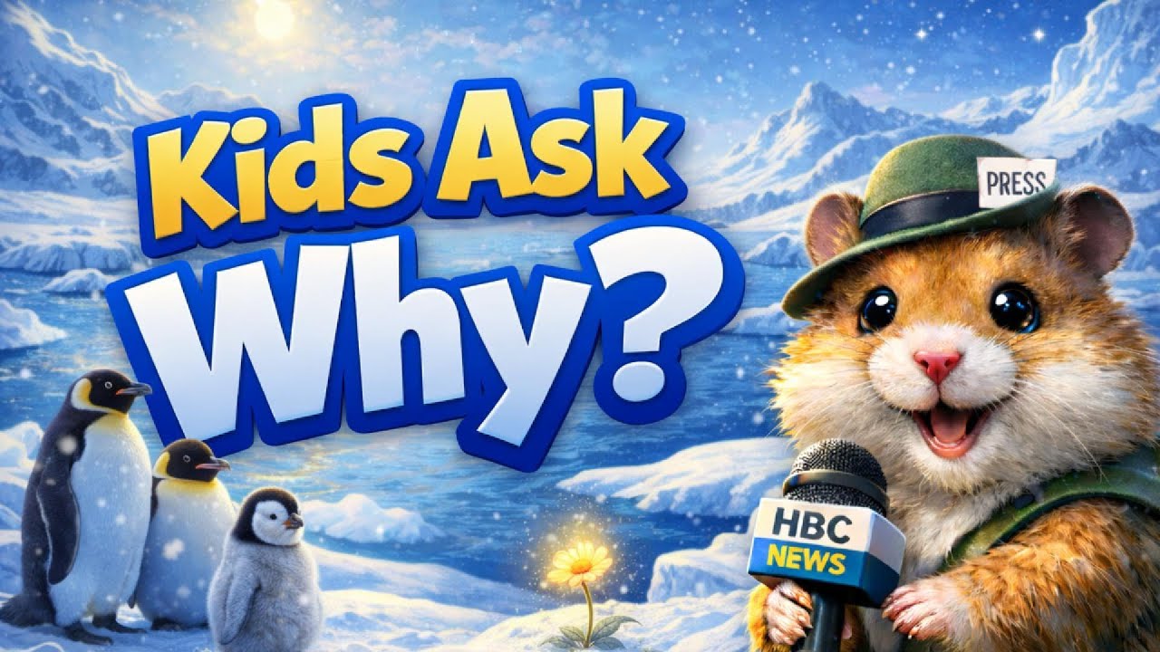 Who Lives in Antarctica? ❄️ | How Animals Survive the Cold | Kids News | Hamster NBC🏰