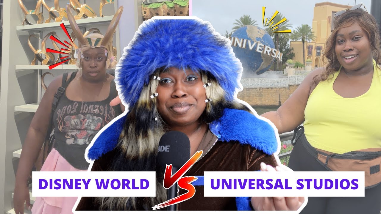 my first UNIVERSAL STUDIOS ORLANDO and DISNEY WORLD trip