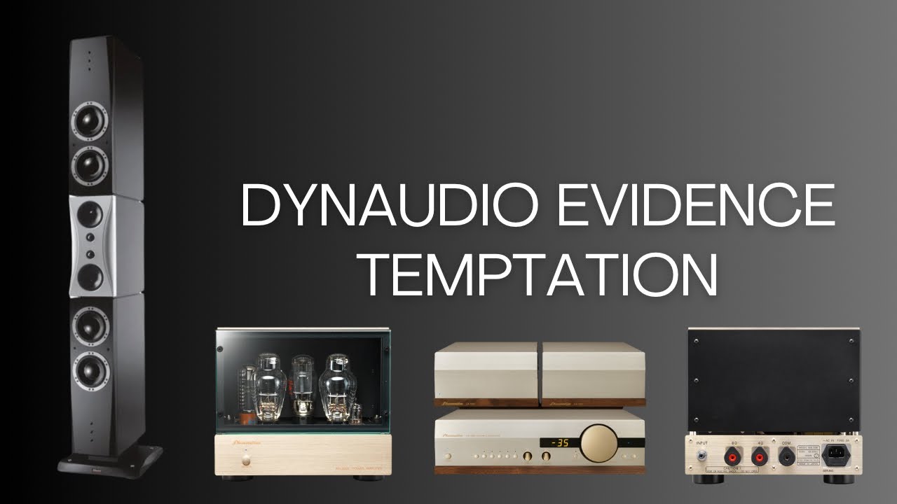 Phasemation MA-2000, CM-1000, Dynaudio Evidence Temptation…