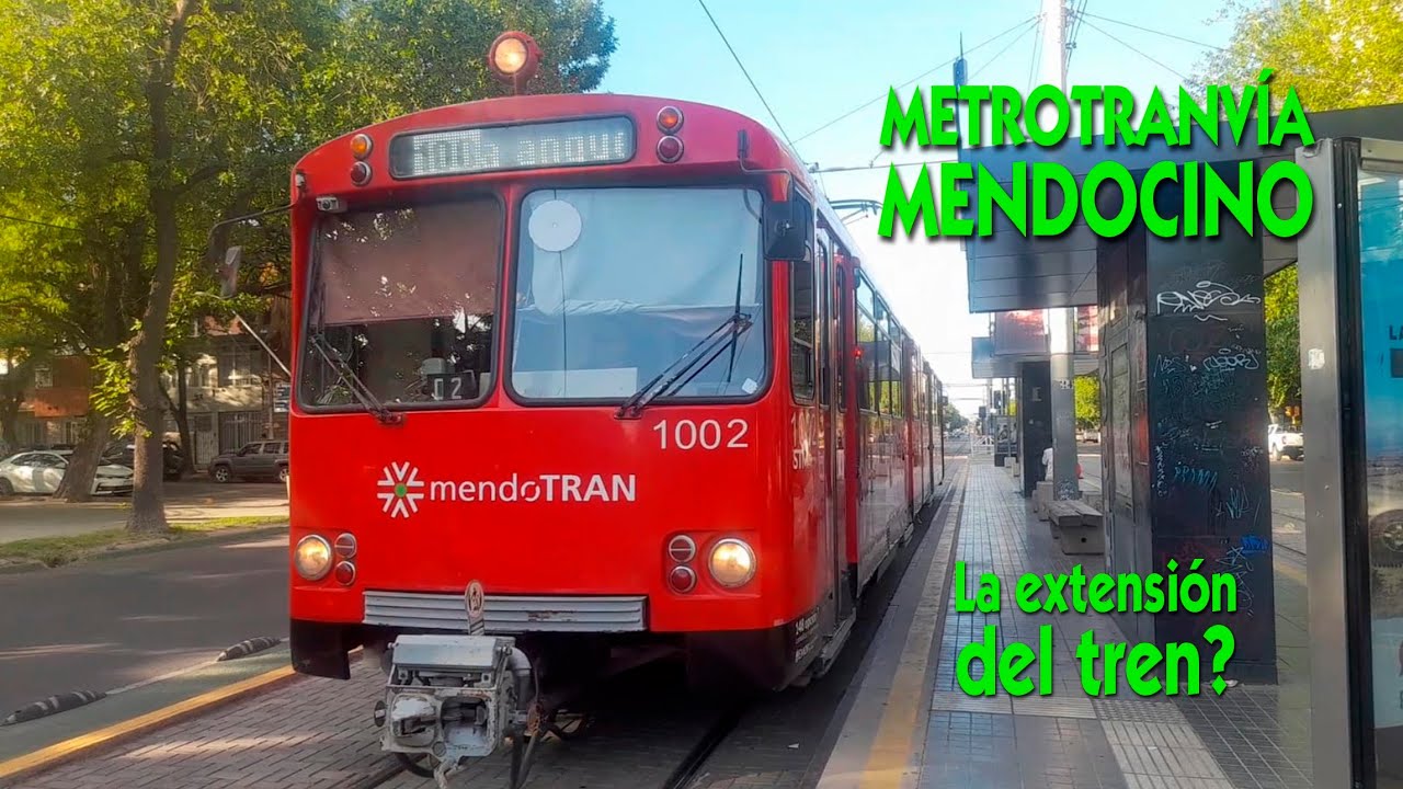 METROTRANVIA MENDOCINO-VUELVE EL TREN A MENDOZA-ESTACION GENERAL GUTIERREZ-DUPLA SIEMENS