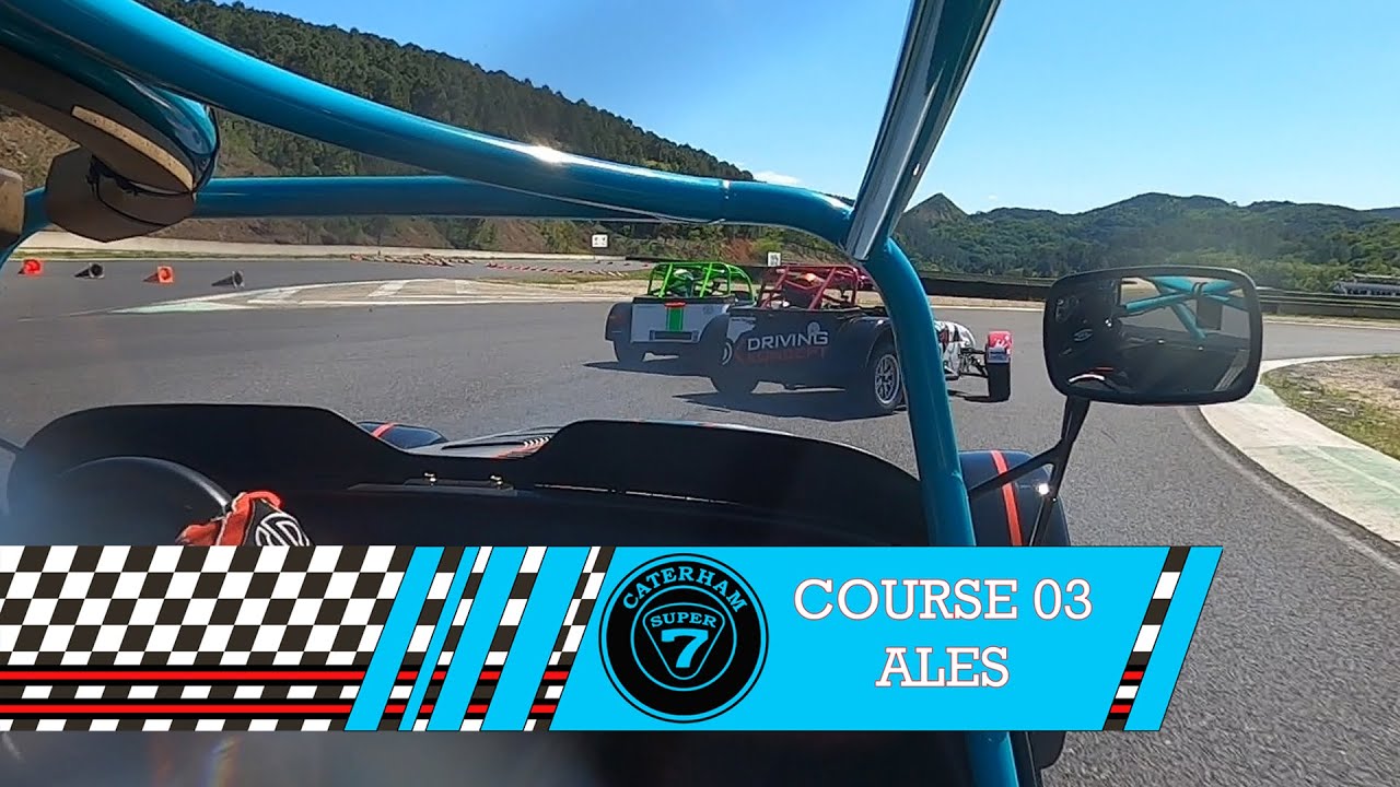 Championnat CATERHAM 2024 - Alès course 01, mon meilleur résultat à ce jour !