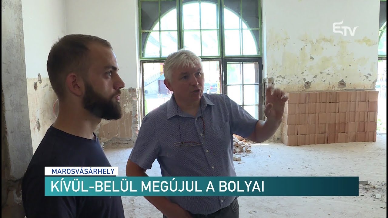 Kívül-belül megújul a Bolyai – Erdélyi Magyar Televízió