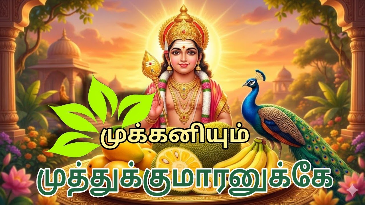 மா பலா வாழை முக்கனியும் சேர்த்து | Murugan Devotional Song | #MuruganSongs